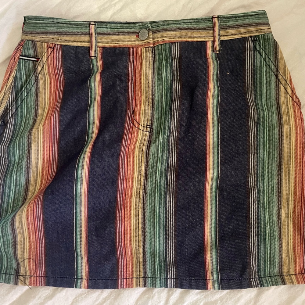 Tommy Hilfiger Multicolor Striped Skirt